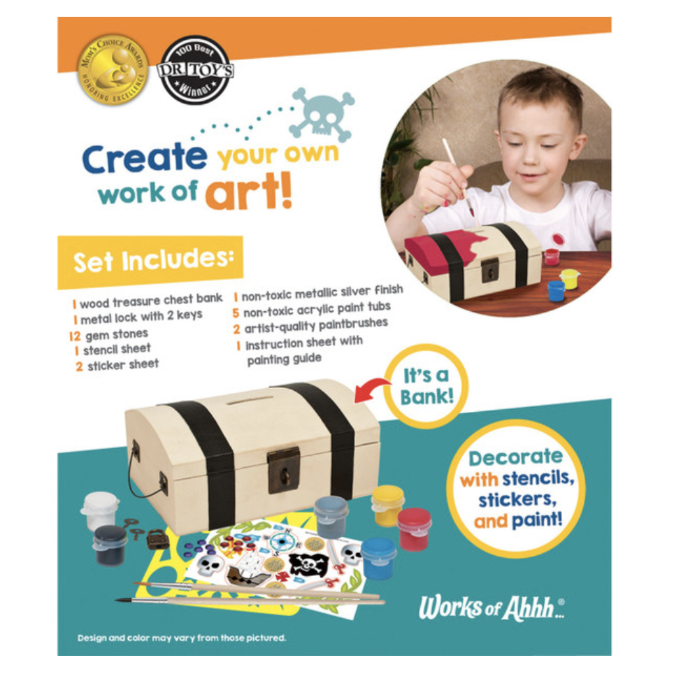 Classic Wood Paint Kit - Treasure Chest