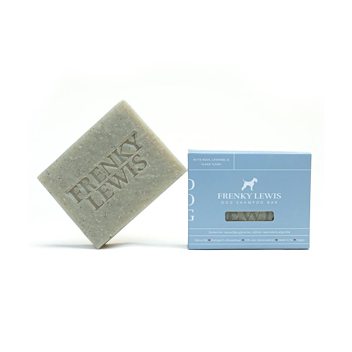 Frenky Lewis Hondenshampoo Bar White Rose &amp; Lavender