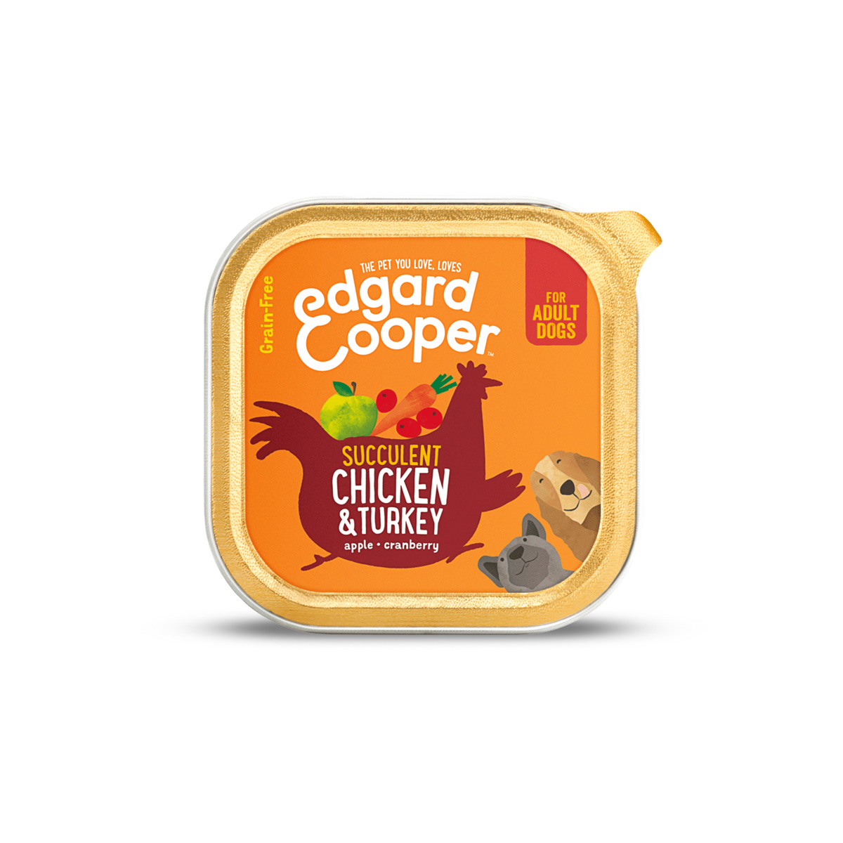 Edgard & Cooper Kuipje Hond Chicken & Turkey