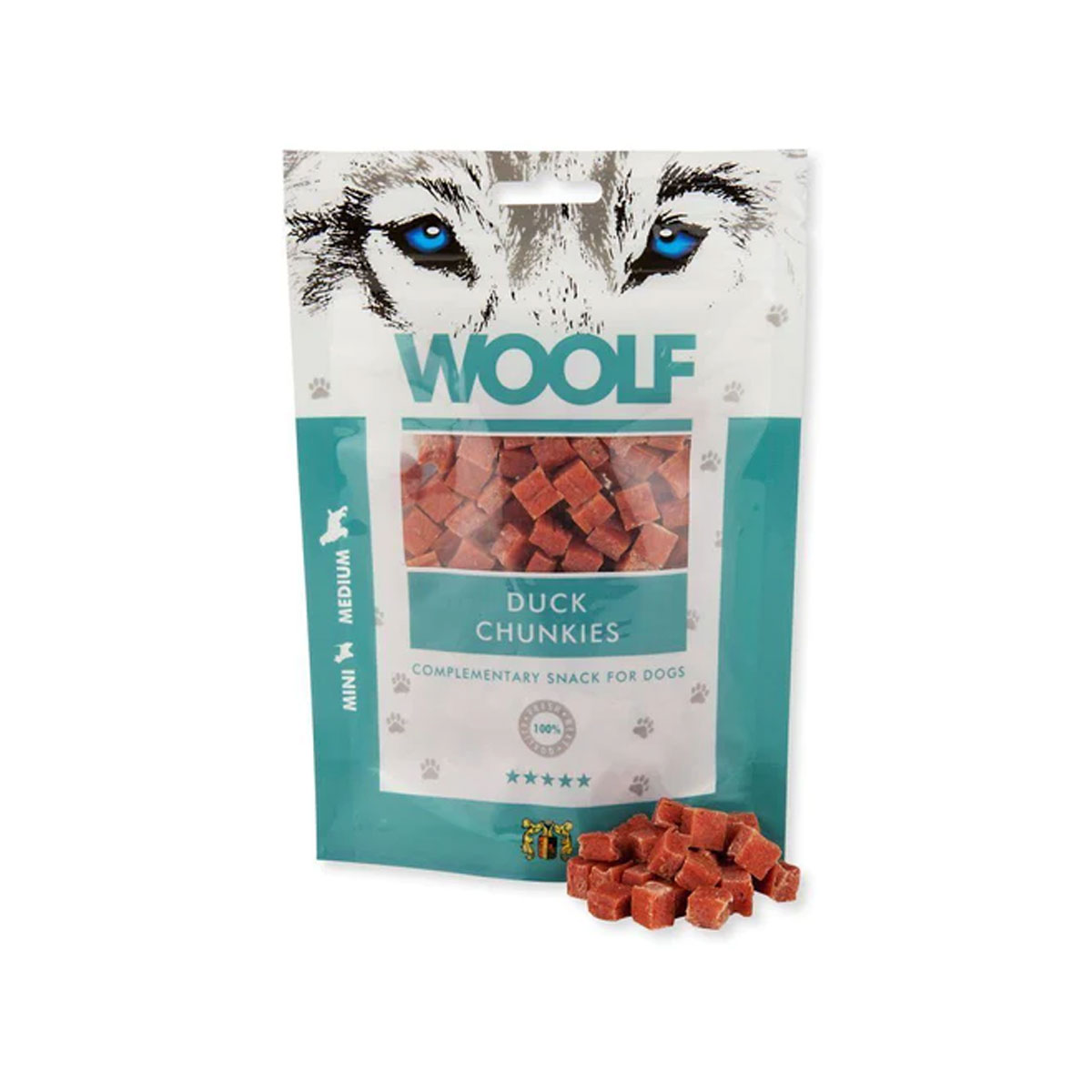 Woolf Hondensnacks Duck Chunkies