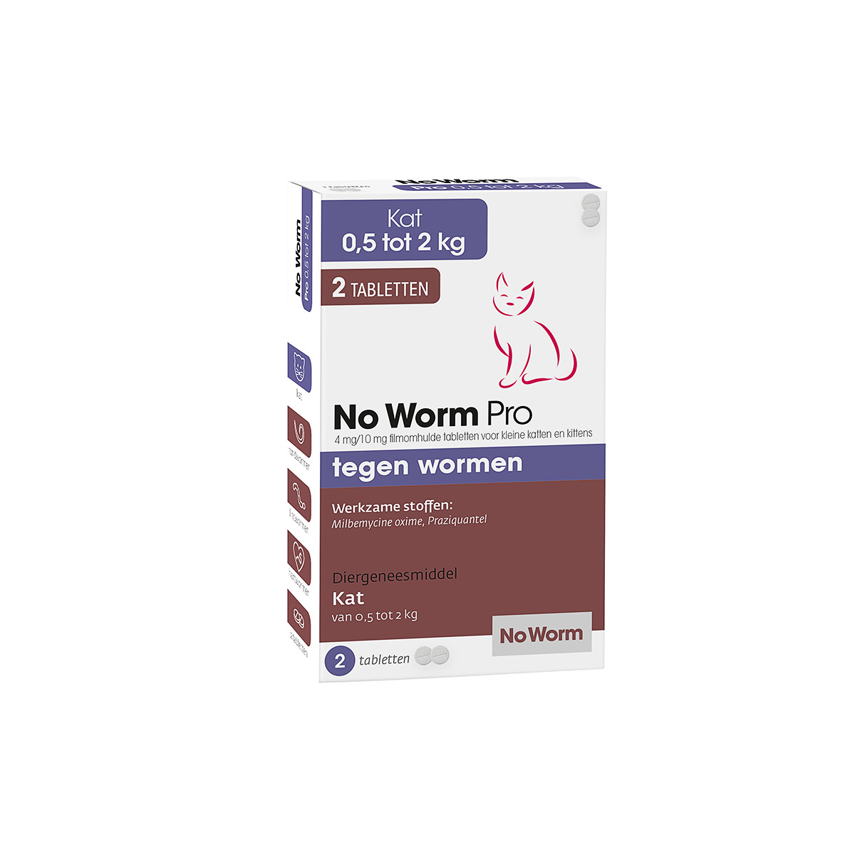 No Worm Pro Ontwormingsmiddel Kitten