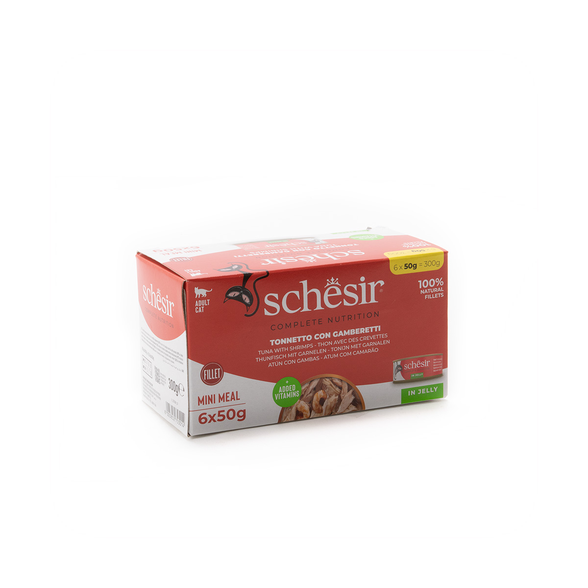 Schesir Blikvoeding Kat Multipack Tuna & Shrimps