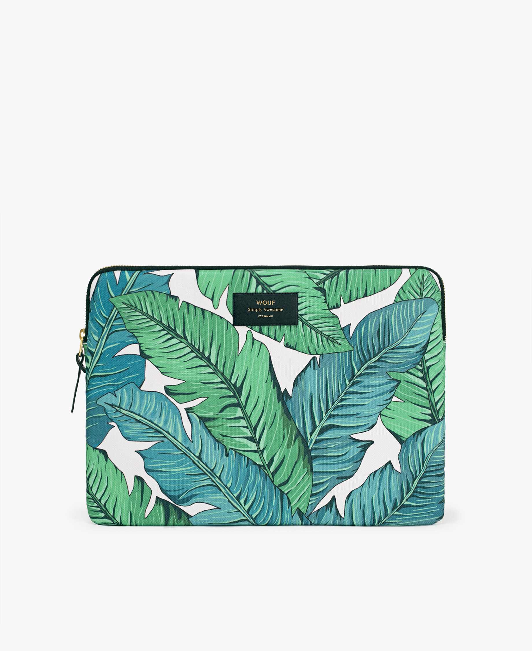 Wouf Laptop Sleeve 13" Tropical detail