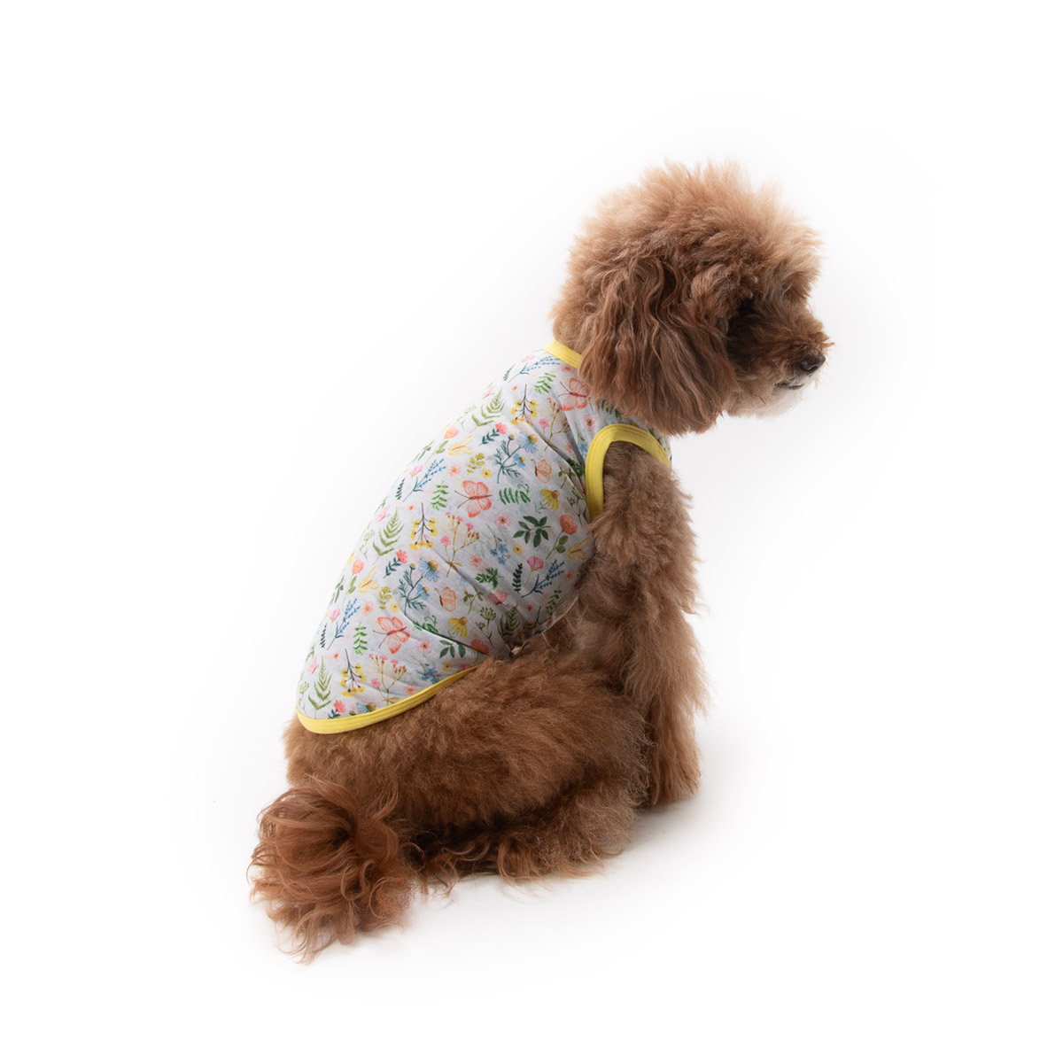 Trilly Tutti Brilli Hondenshirt Fiori Azzurro