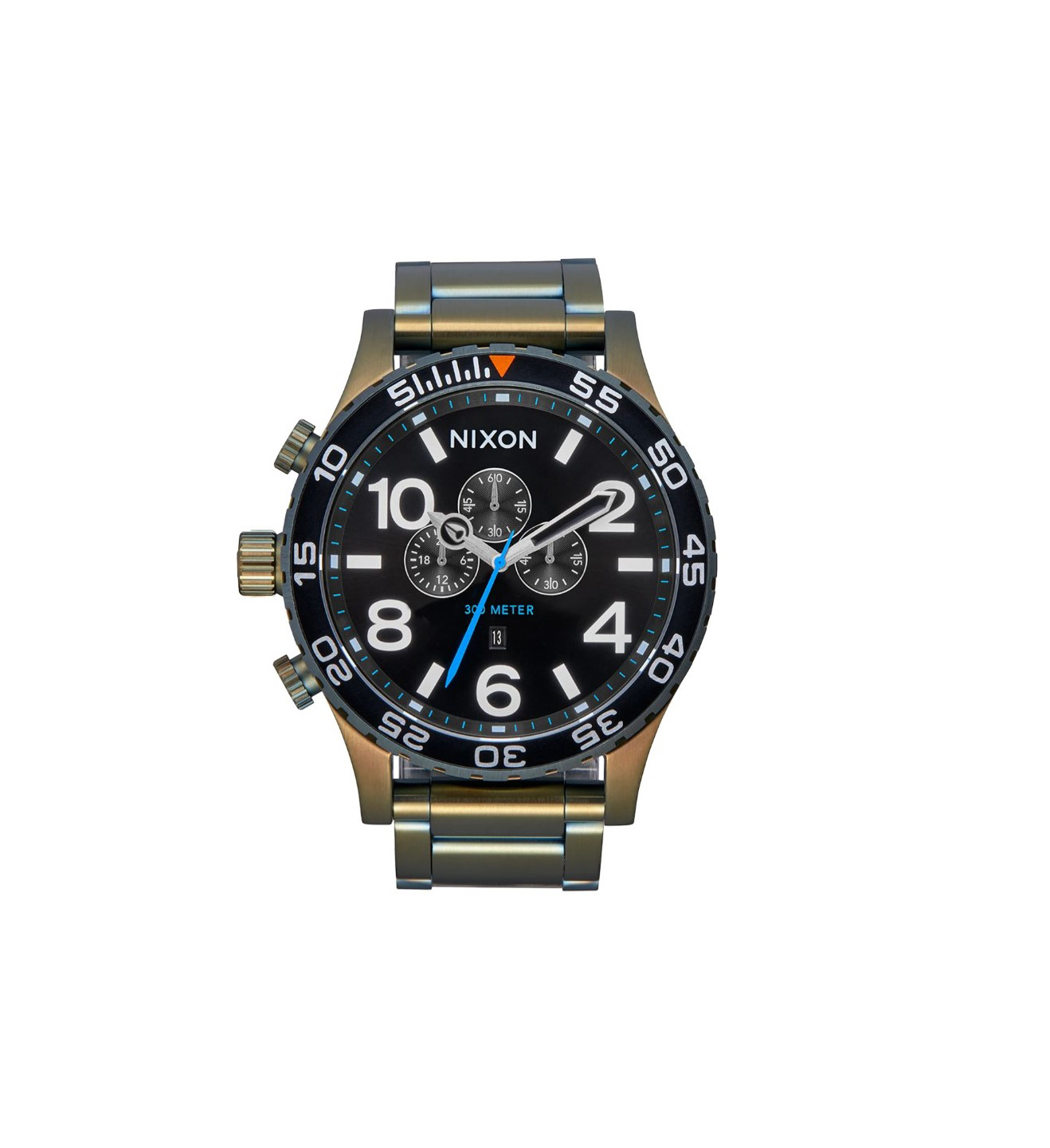 Nixon The 51-30 Chrono V1 Watch 5092-Black Sunray-Surplus Nixon The 51-30 Chrono V1 Watch 5092-Black Sunray-Surplus