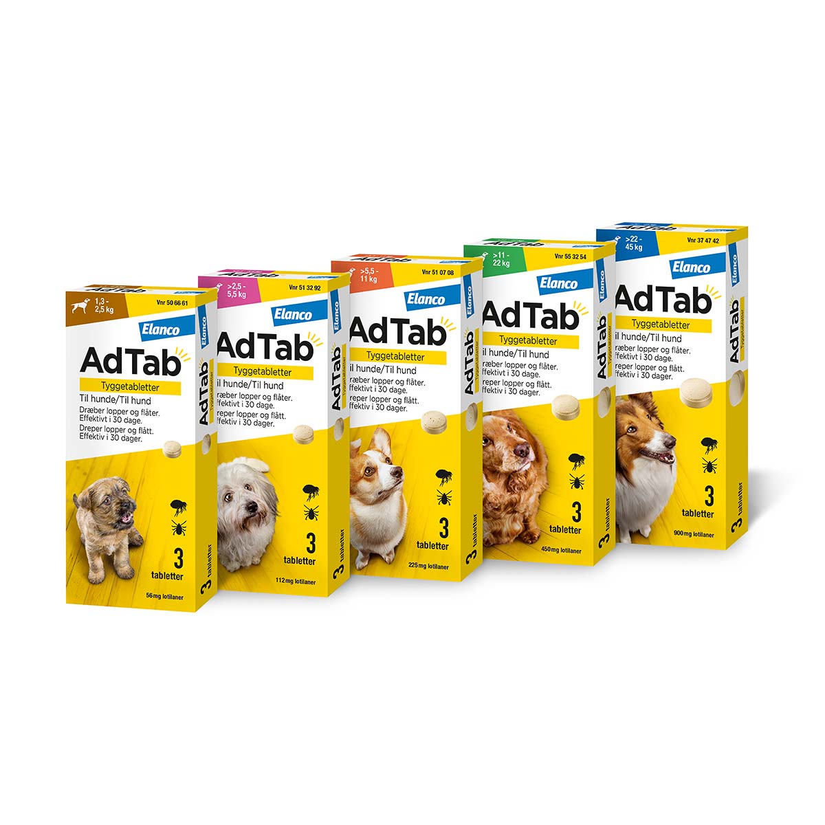 AdTab Vlooien & Tekenmiddel Kauwtabletten Hond