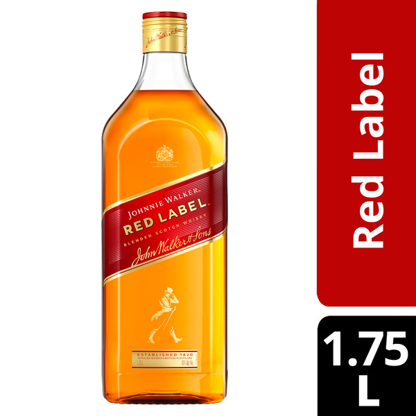 Johnnie Walker Blended Scotch Red Label 80Proof 1.75 Ltr