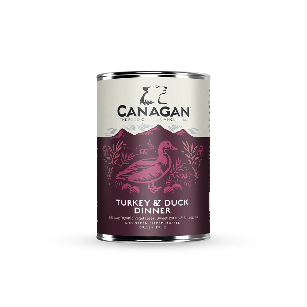 Canagan Blikvoeding Hond Turkey & Duck