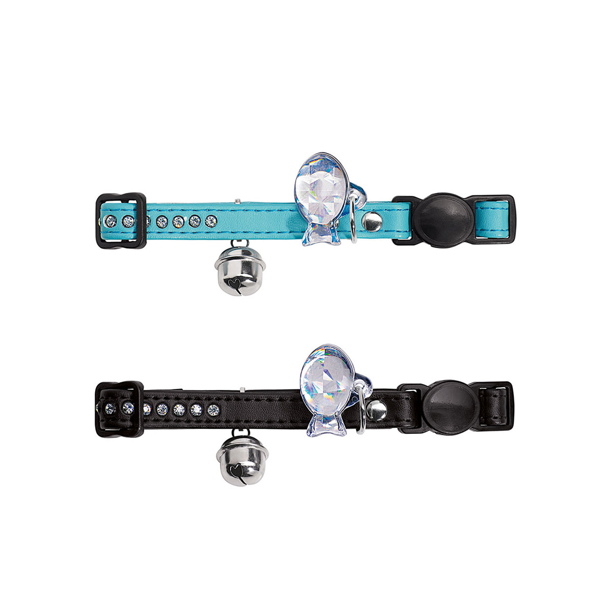 Hunter Kattenhalsband Modern Art Luxus Kunstleder