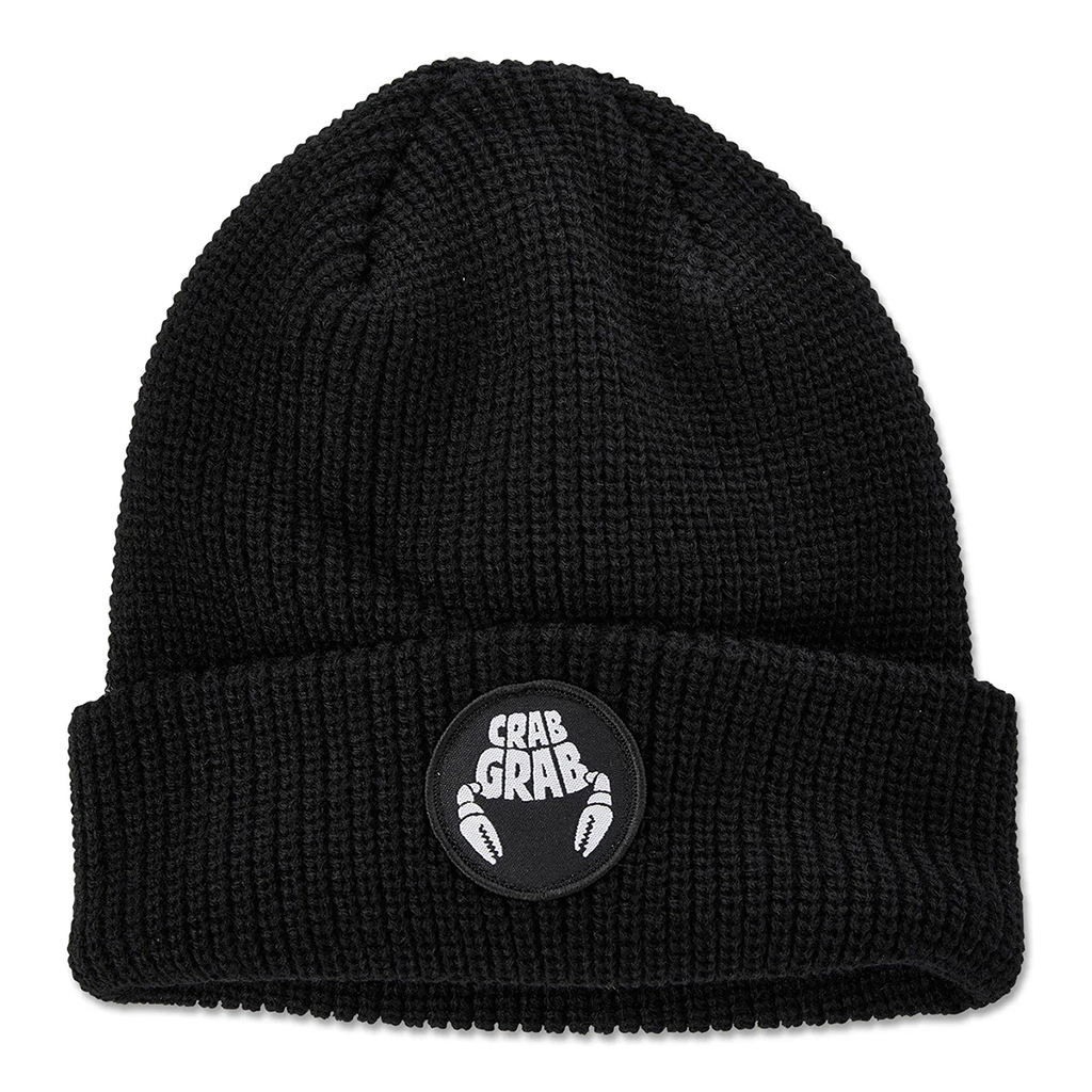 Crab Grab Circle Patch Beanie