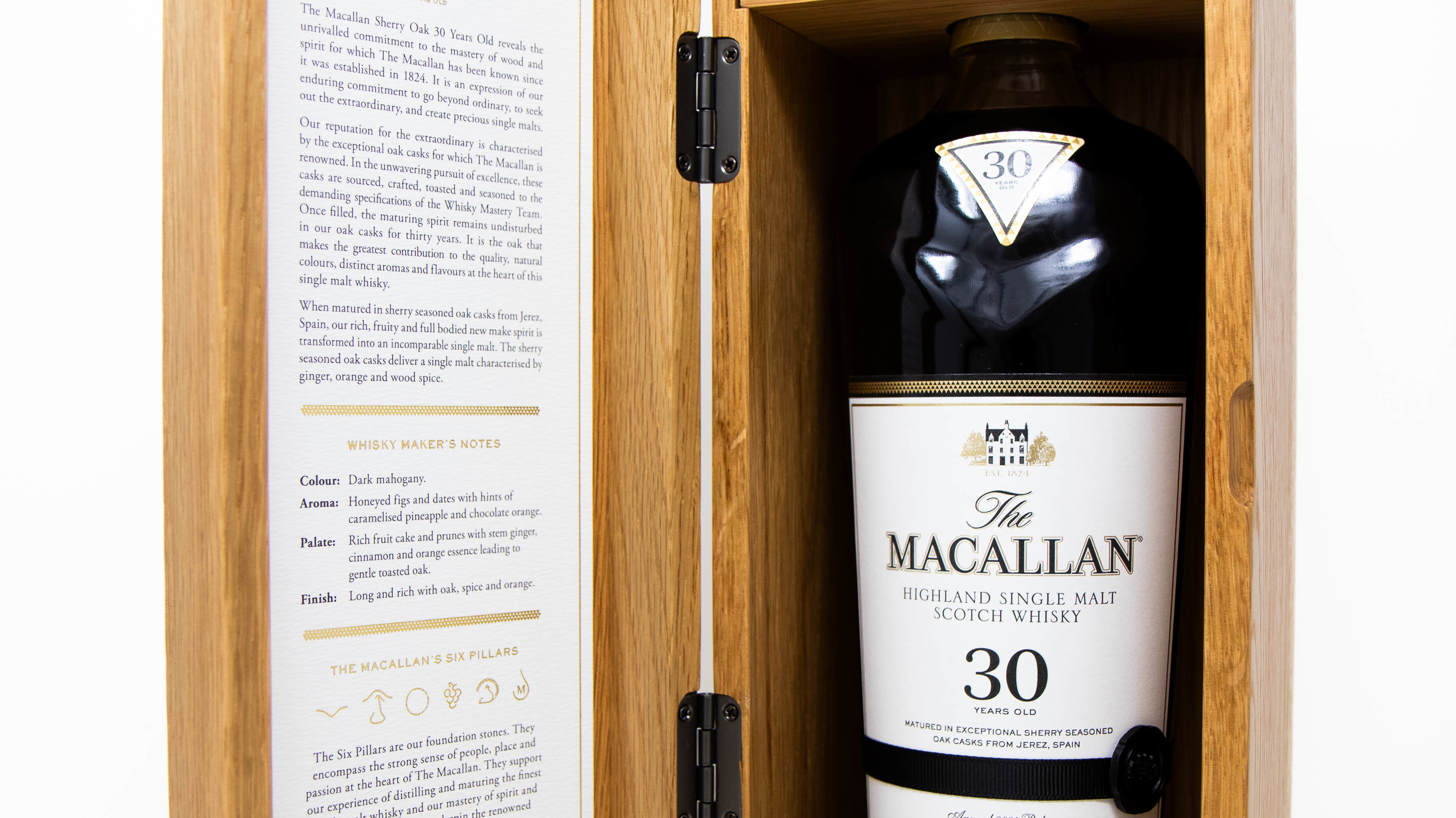 Brooklyn Wine Exchange : Macallan Sherry Oak 30yr Old Sherry Oak
