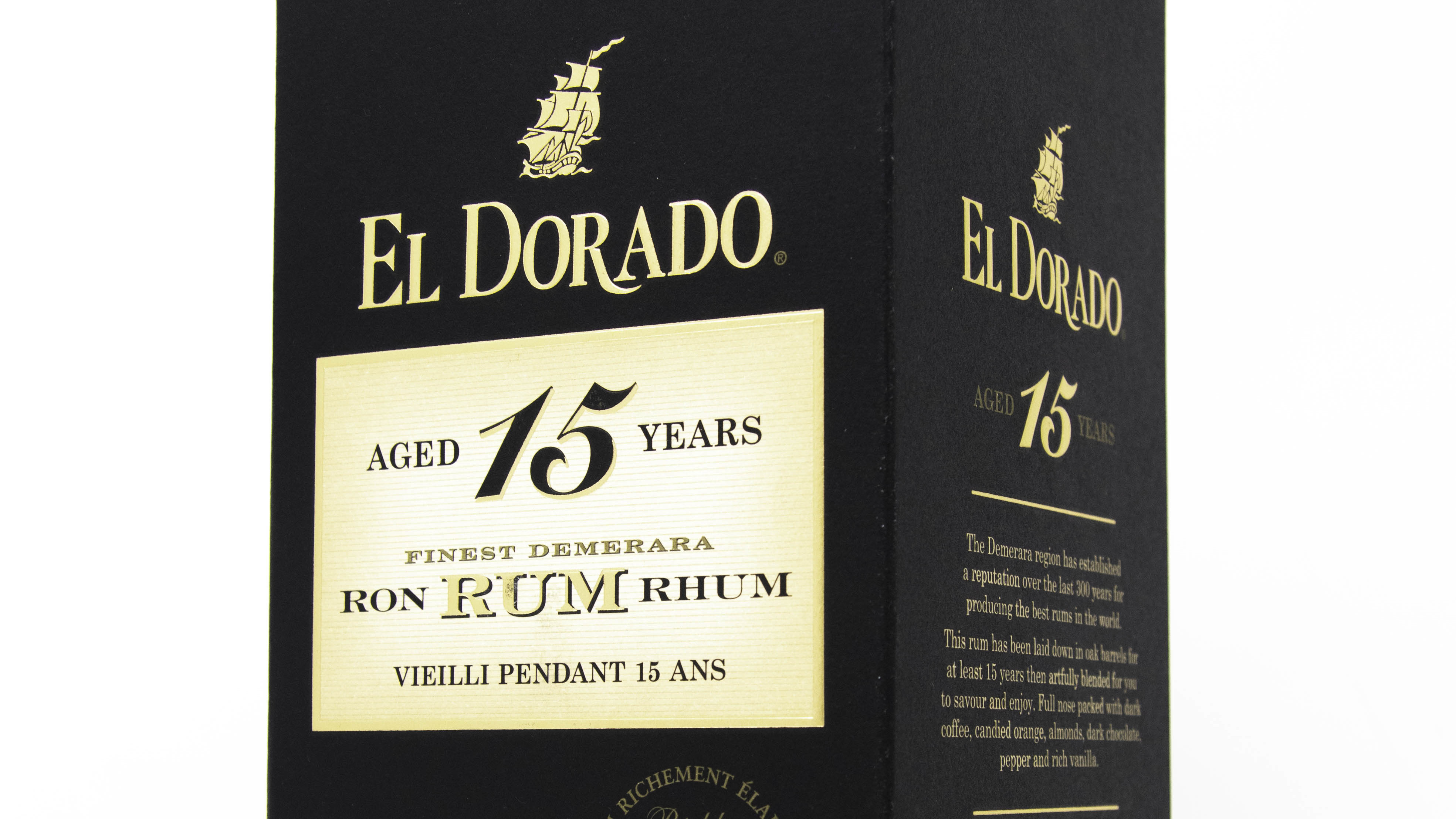 rhum el dorado demerara special reserve 15y cl.70 astucciato