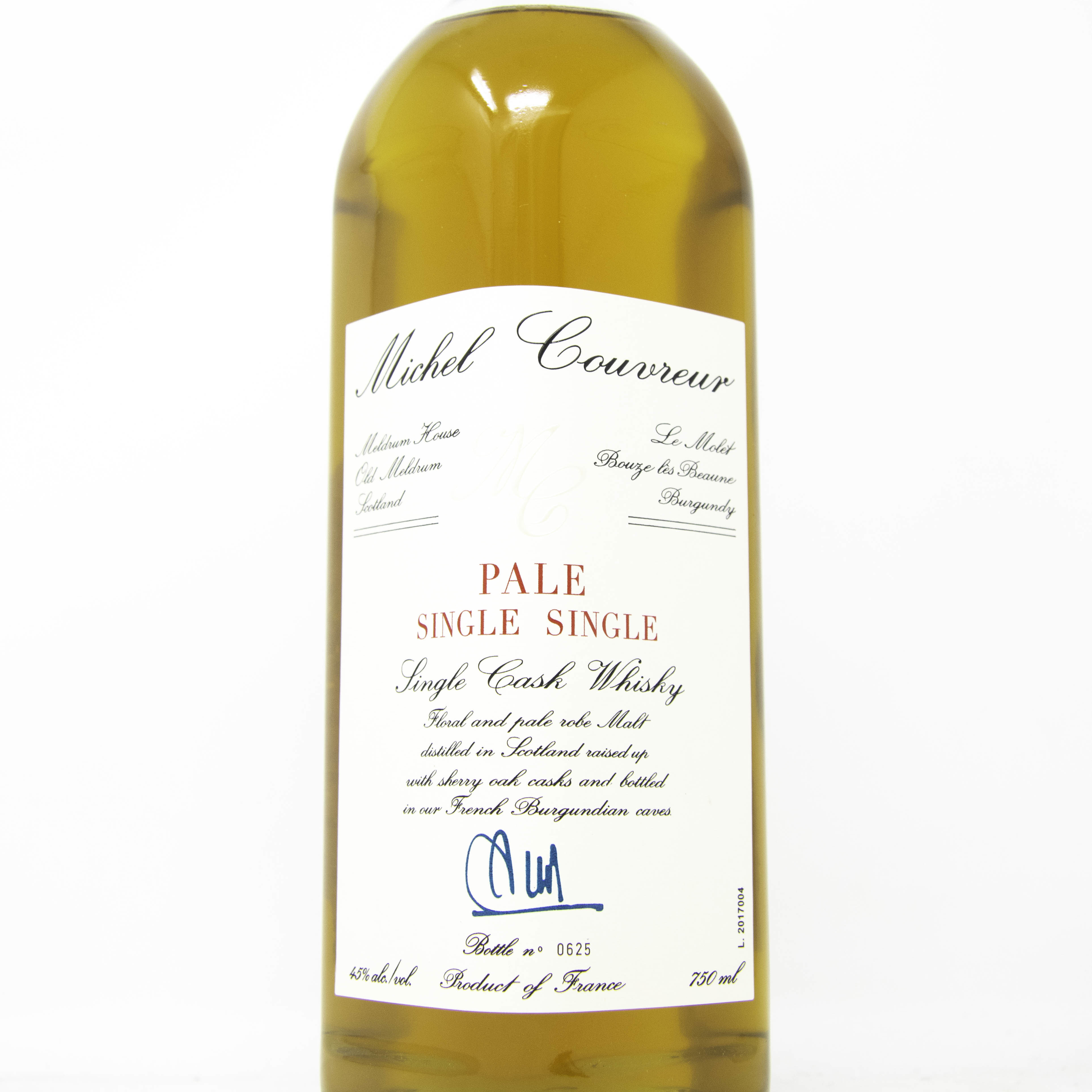 専用　Michel Couvreur Pale Single Malt Michel Couvreur Pale Single-Single Malt Whisky- Scotland