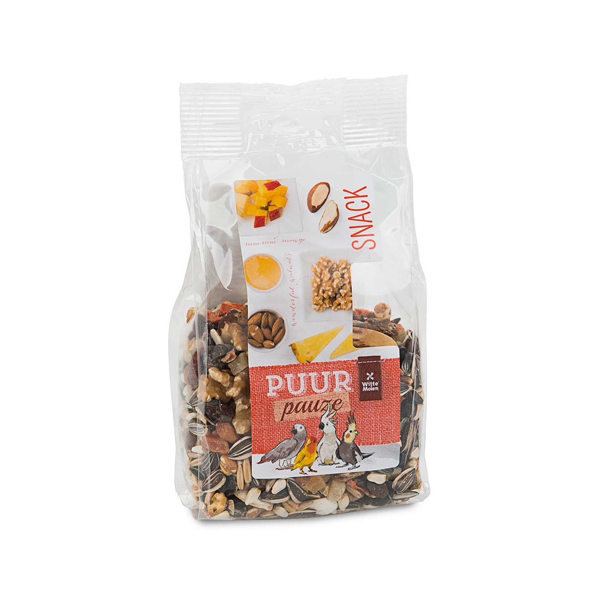Puur Pauze Vogelsnack Noten & Fruit Mix