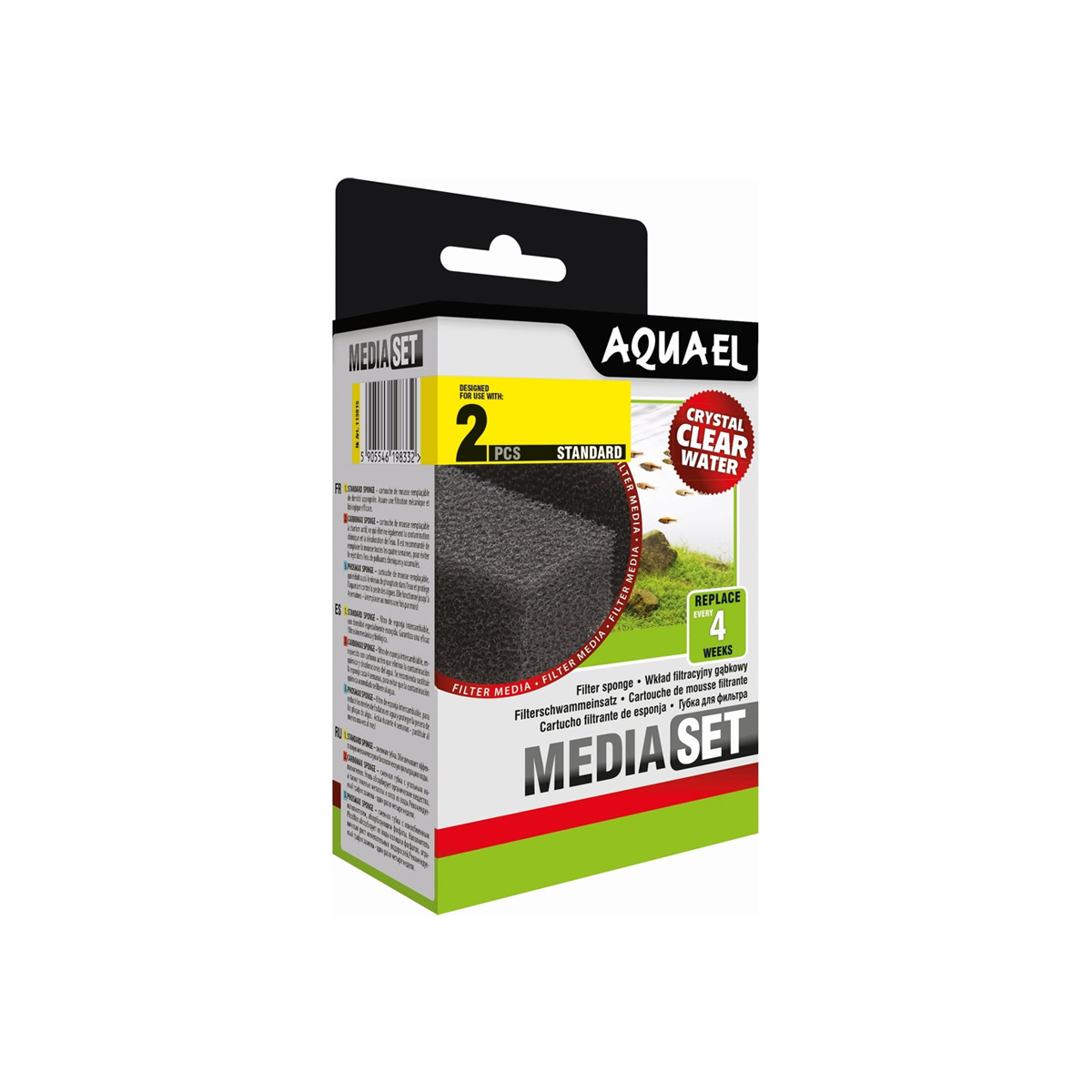 Aquael Fan Filter Schuimstofpatroon Mini