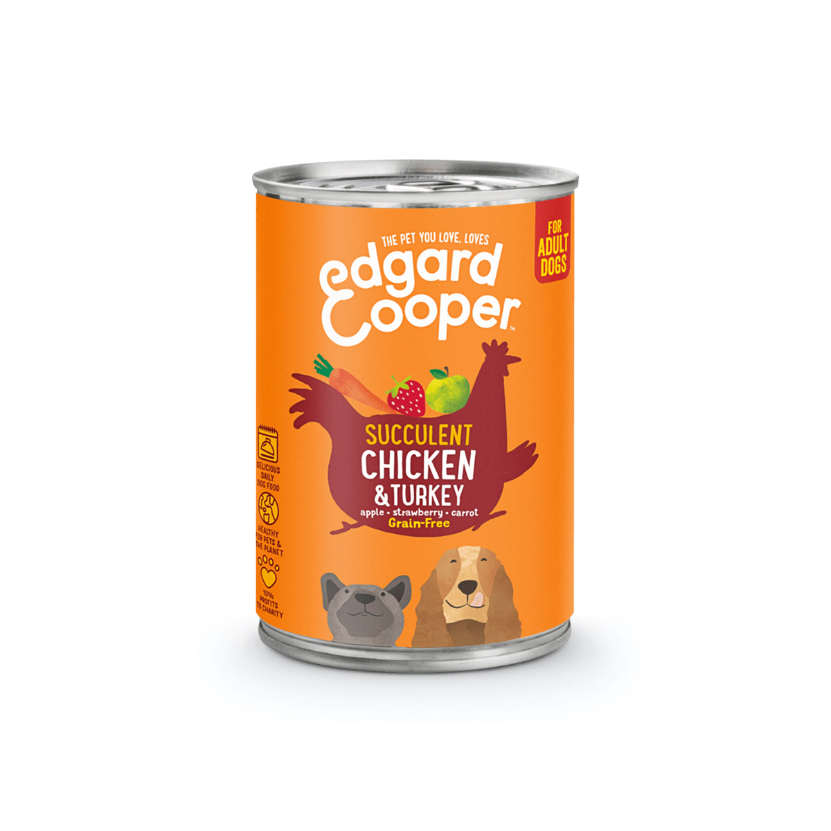 Edgard & Cooper Blikvoeding Hond Chicken & Turkey