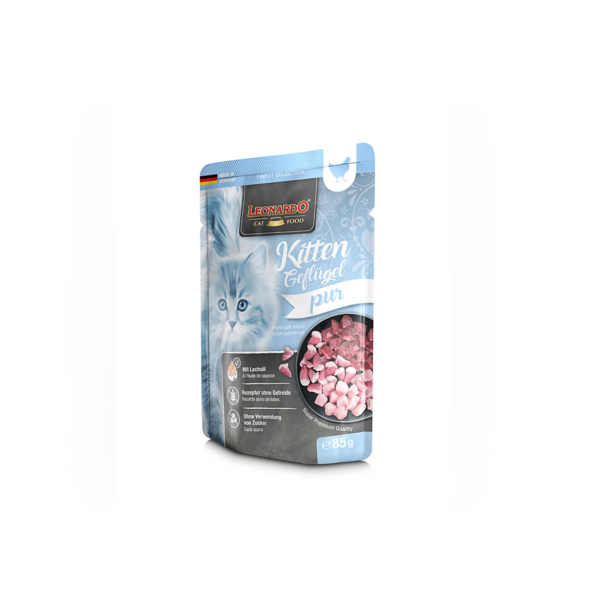 Leonardo Pouch Kat Poultry Kitten