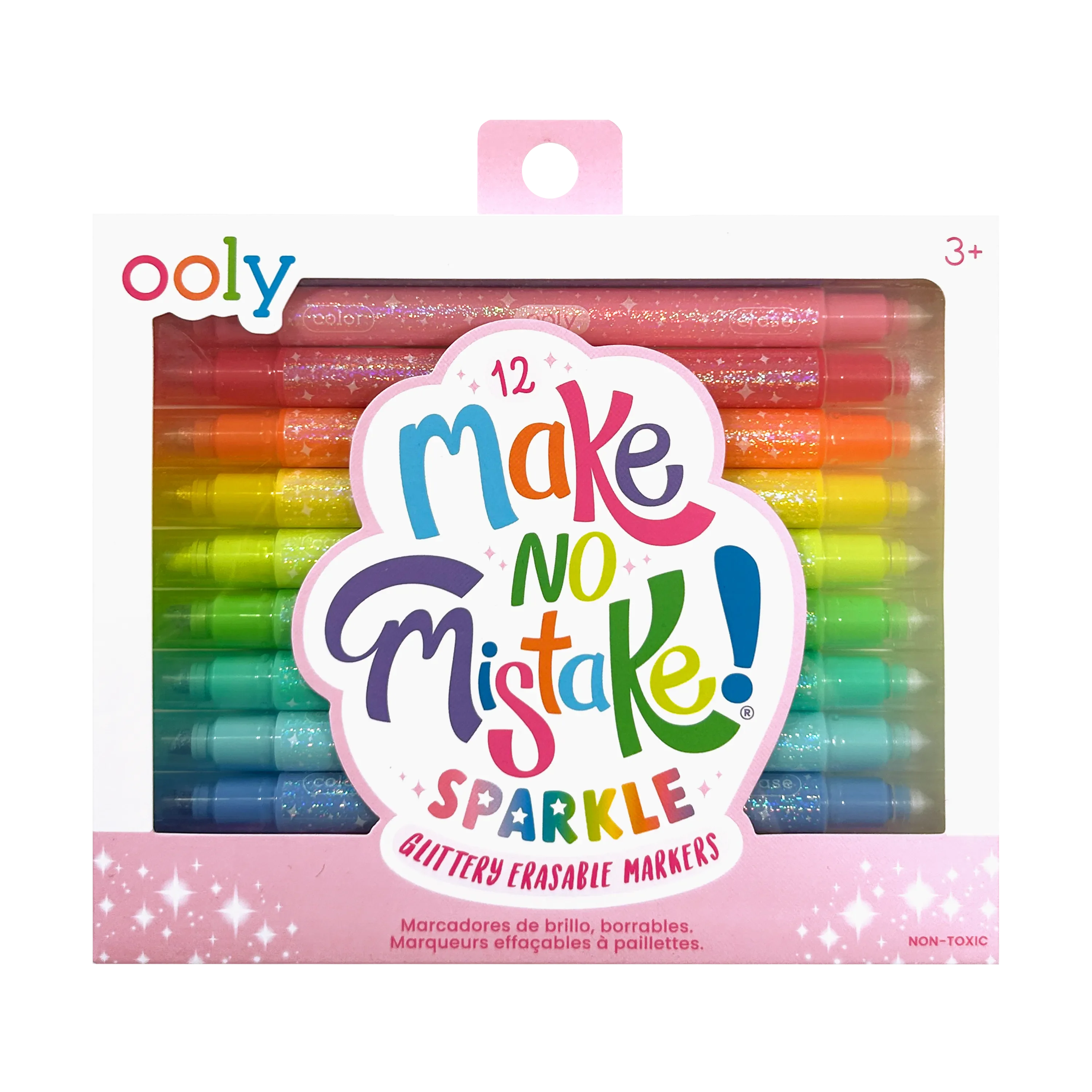 Make No Mistake! Glittery Erasable Markers