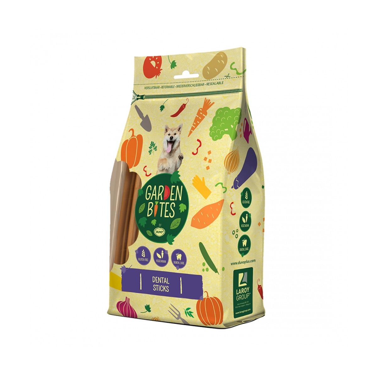 Garden Bites Kauwsnack Dental Sticks Pouch S