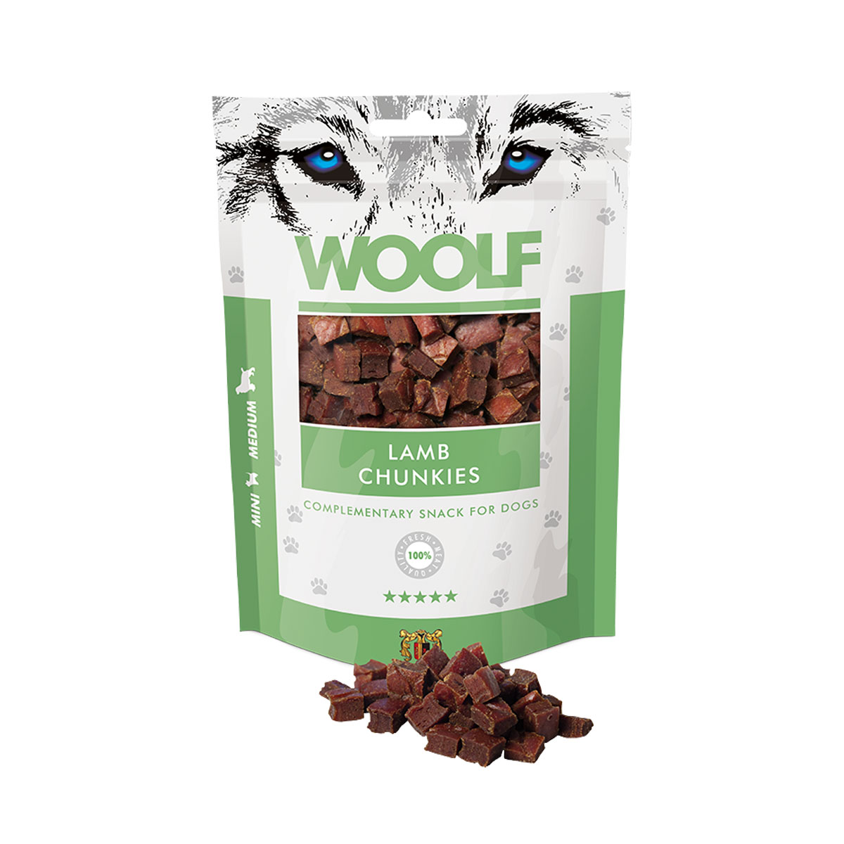 Woolf Hondensnacks Lamb Chunkies