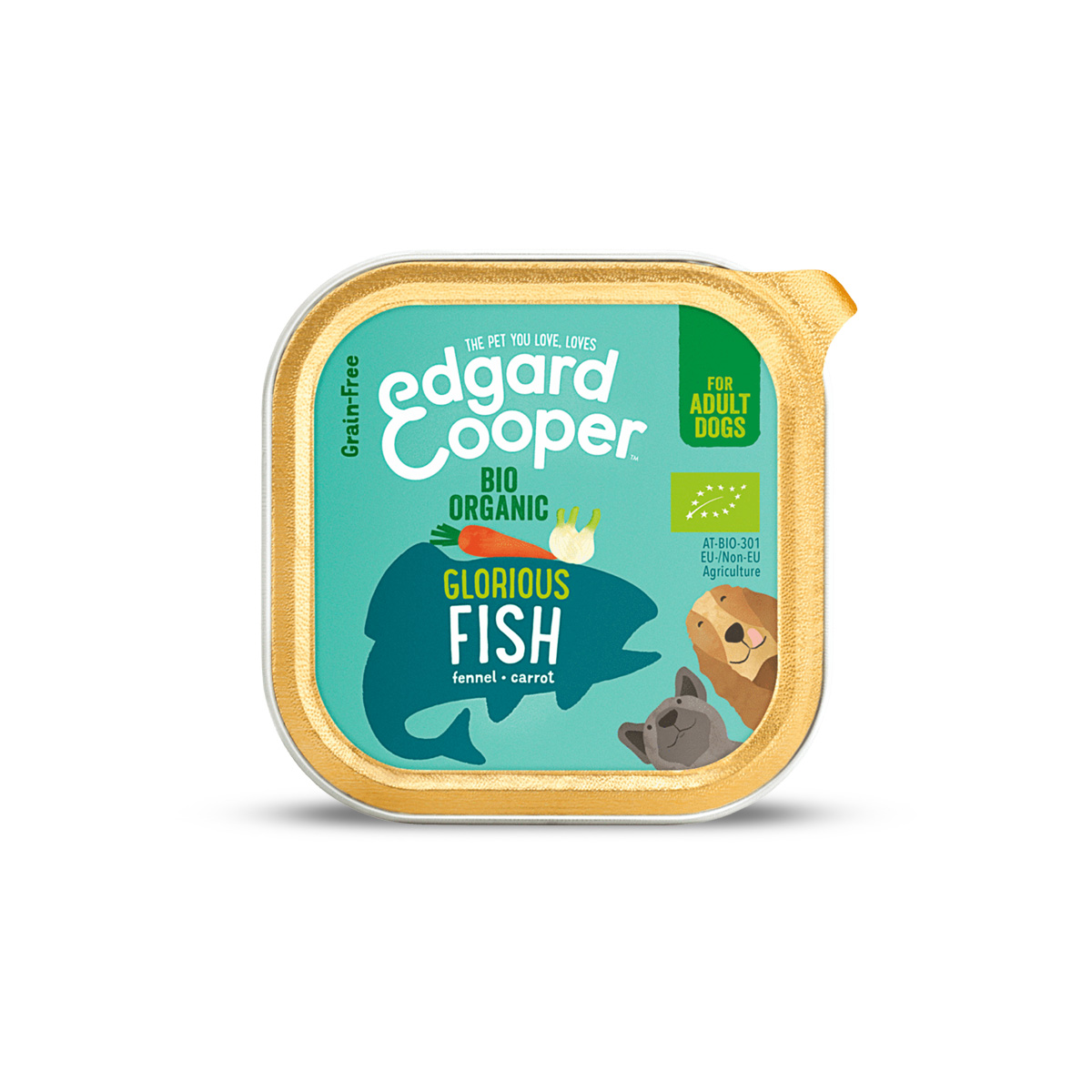 Edgard & Cooper Kuipje Hond Organic Fish Bio