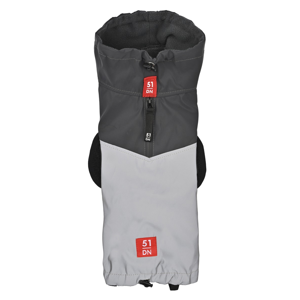 51DN Hondenjas­ Greyhound Reflective Coat Grey