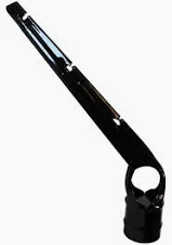 2 3/8" x 1 5/8" Barb Arm Black