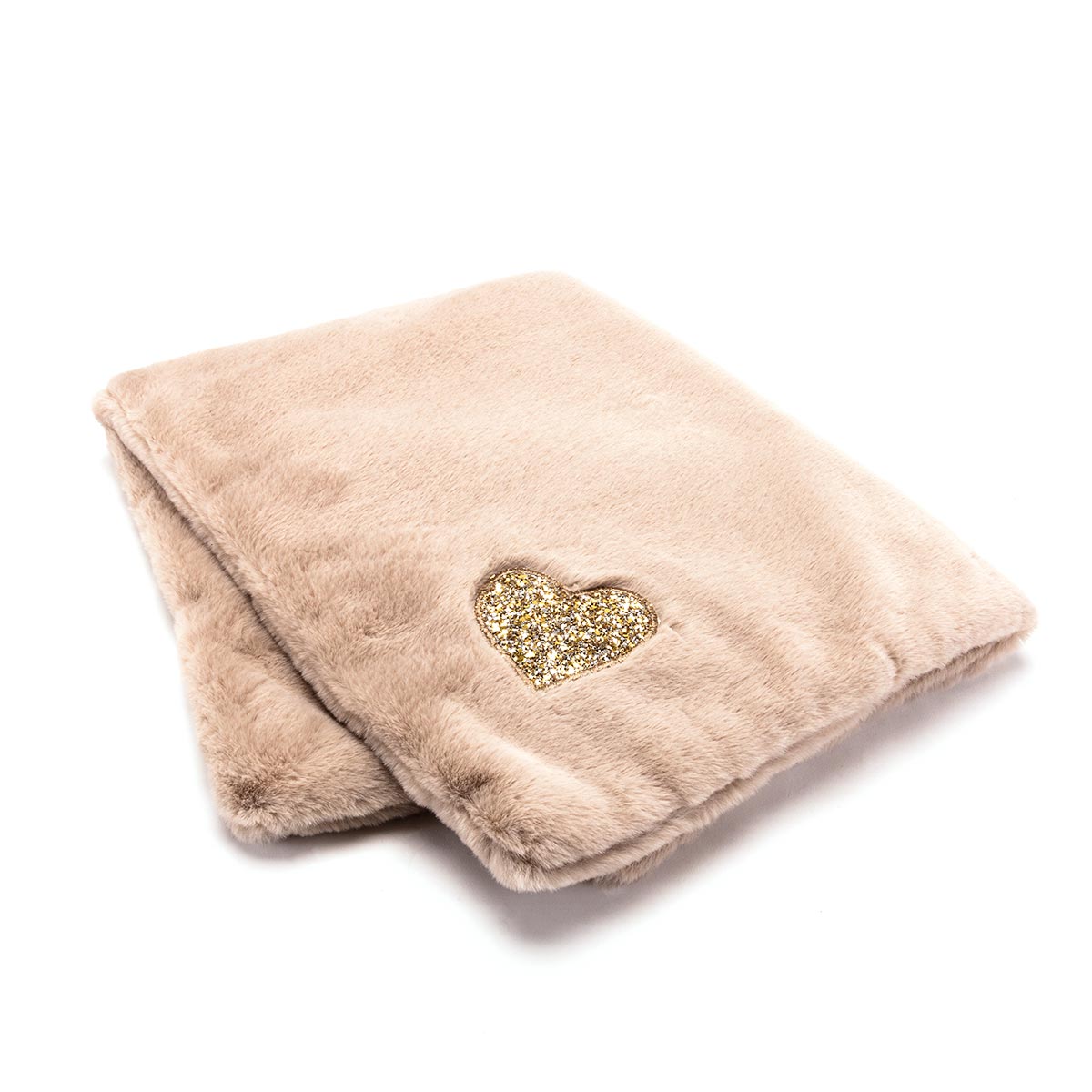 Eh Gia Hondendeken Taupe Heart