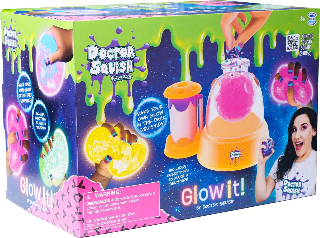 Doctor Squish Squishy Maker: Glow It!