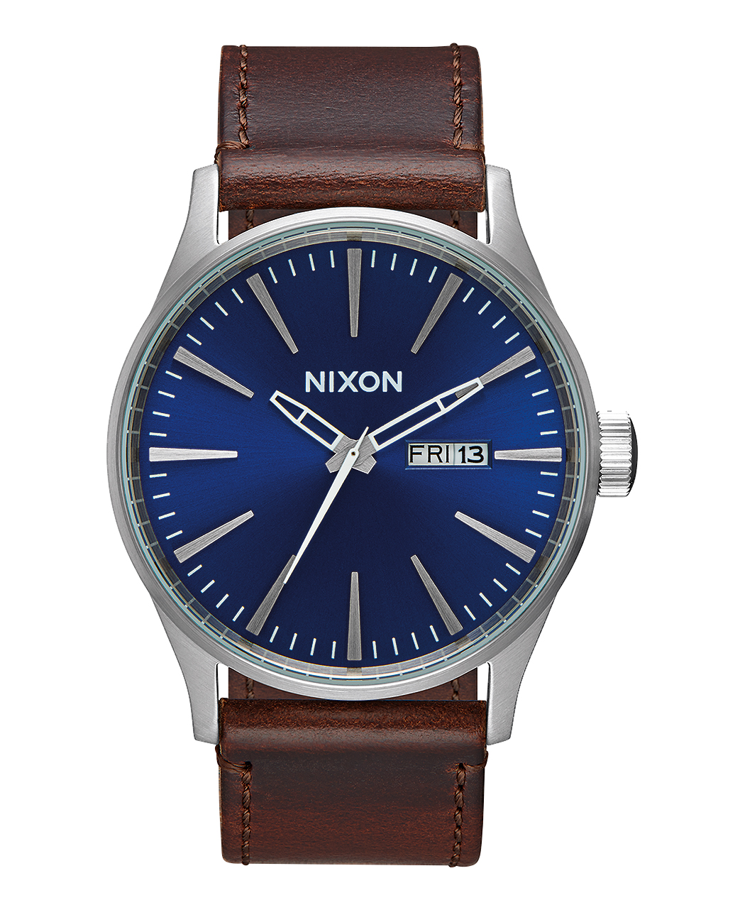 Nixon The Sentry Leather Watch | eBay