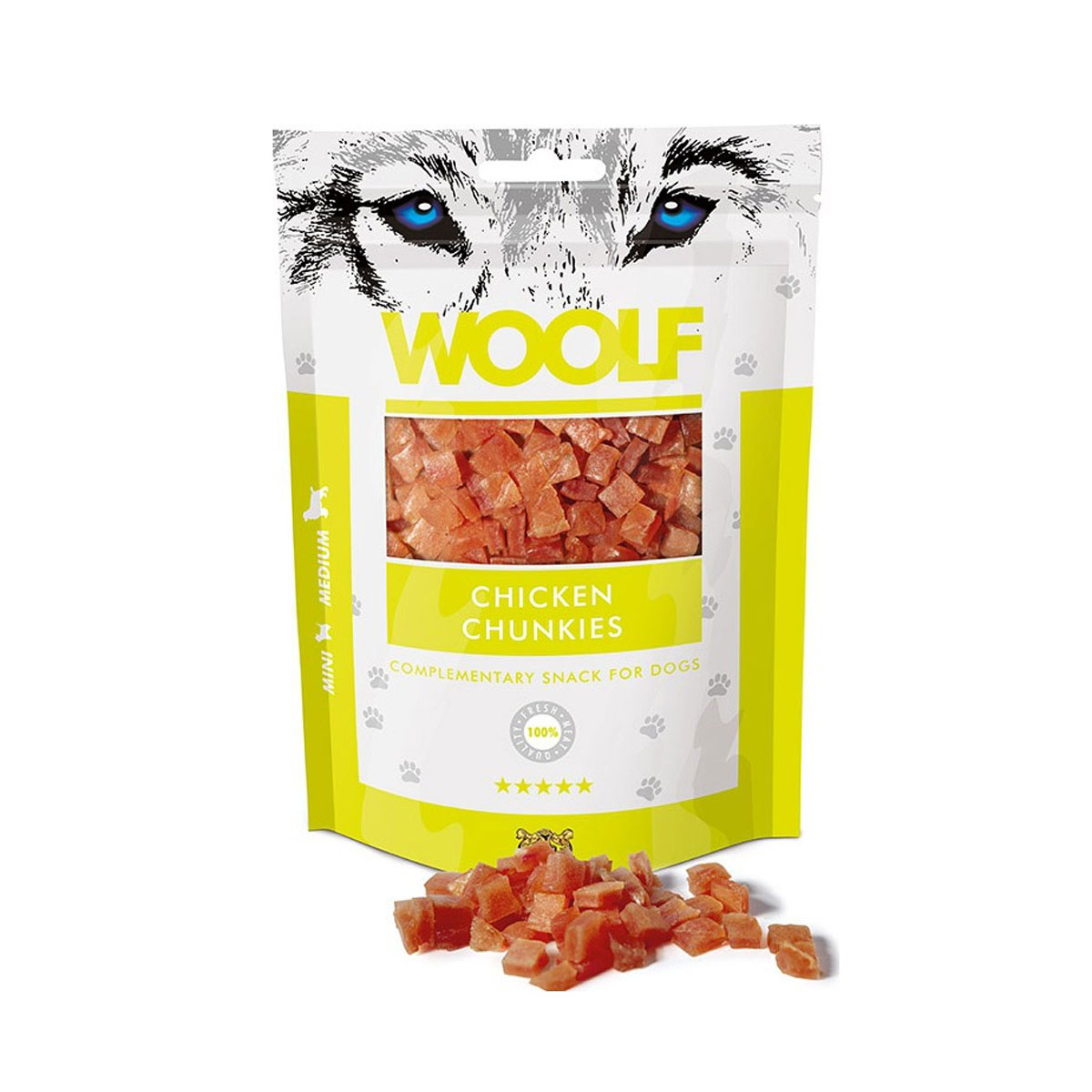 Woolf Hondensnacks Chicken Chunkies