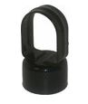 1 7/8" x 1 5/8" PS Loop Cap Black