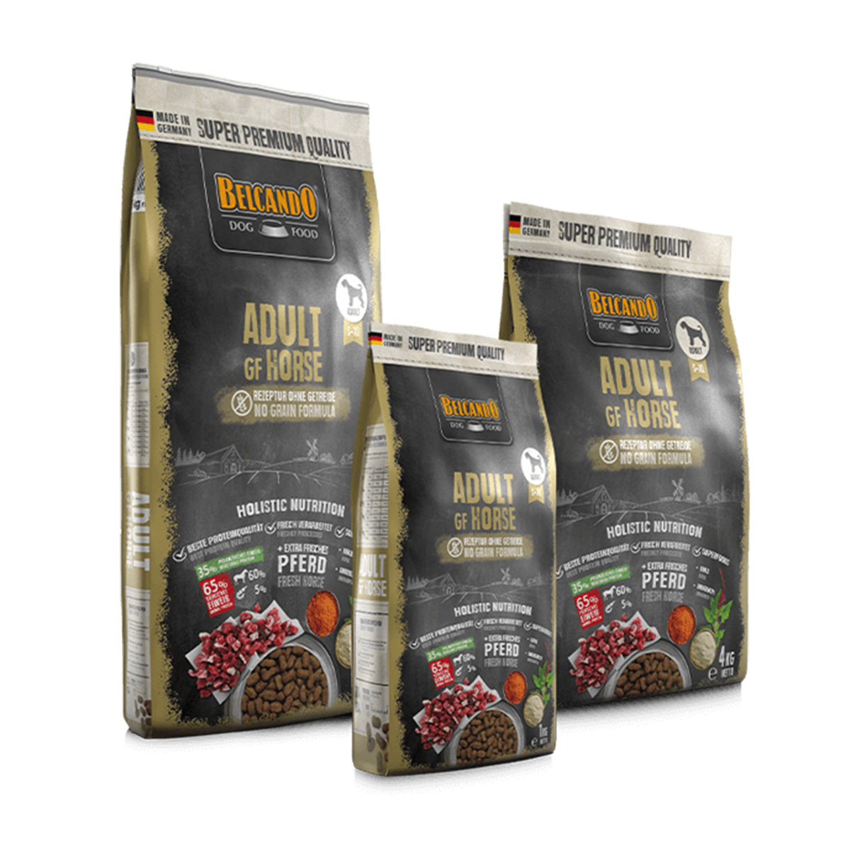 Belcando Hondenvoeding Graanvrij Paard 4kg