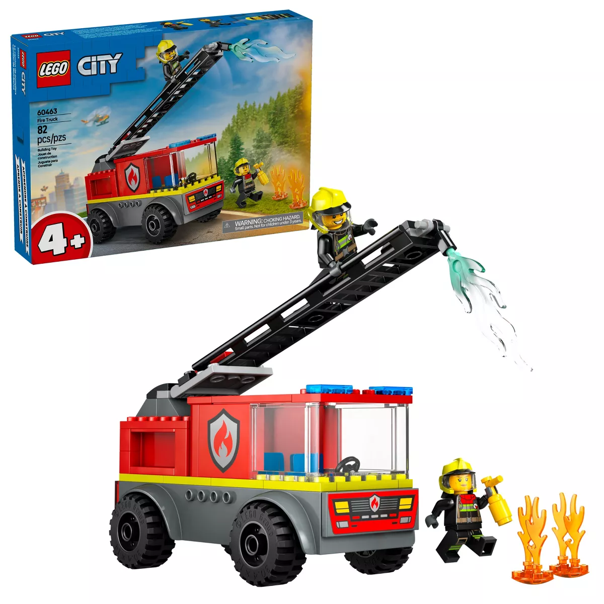 Lego City Fire Ladder Truck