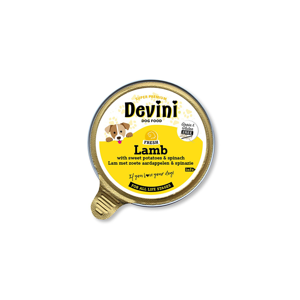Devini Kuipje Hond Lamb