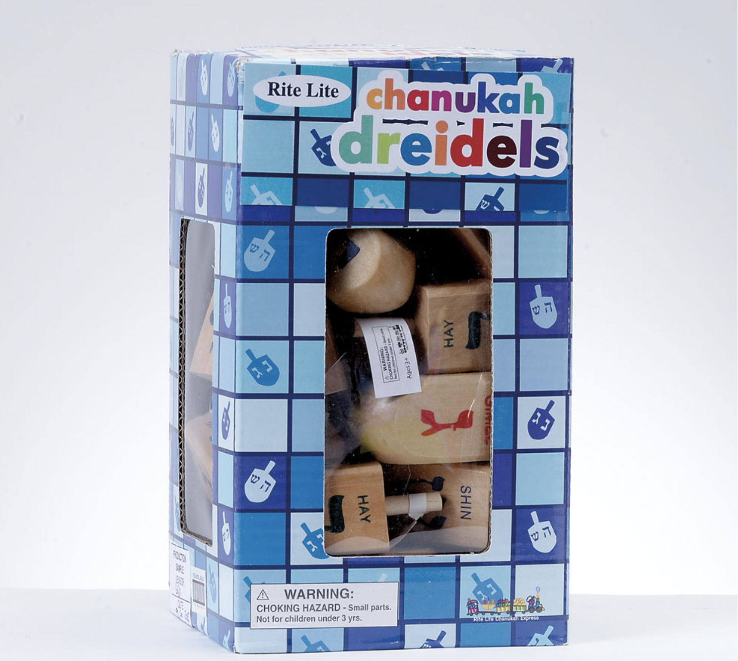 Large Wooden Dreidel