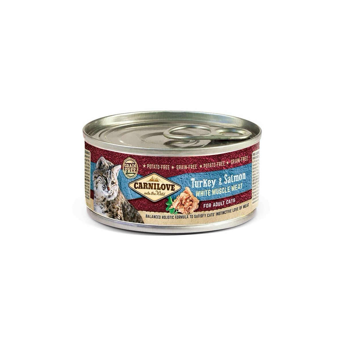Carnilove Blikvoeding Kat Turkey & Salmon