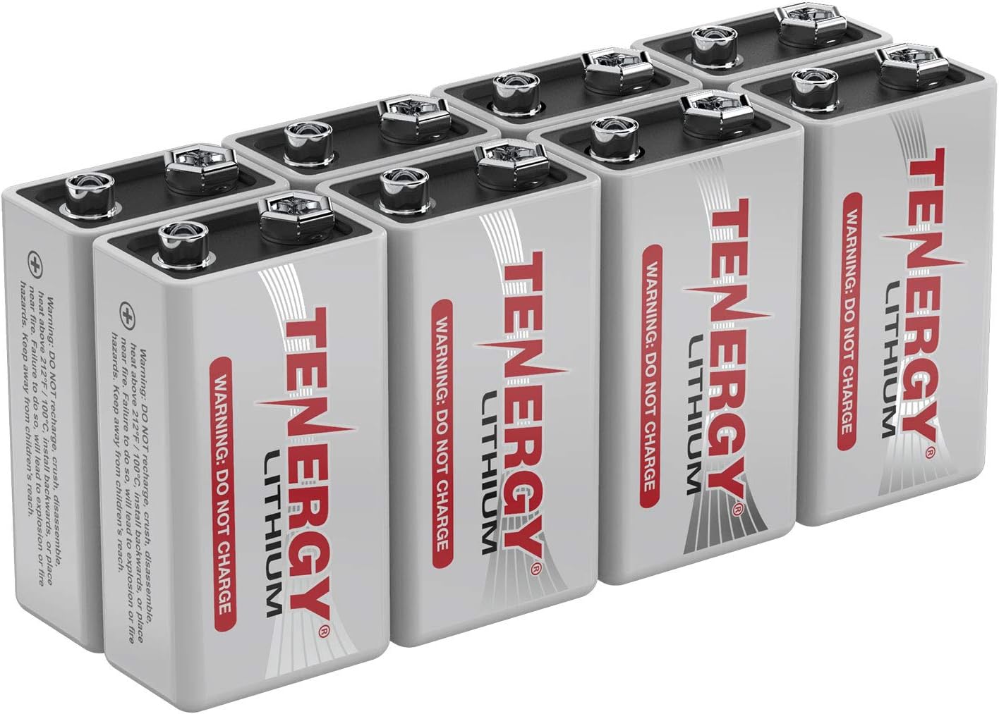Tenergy 9V Lithium Batteries