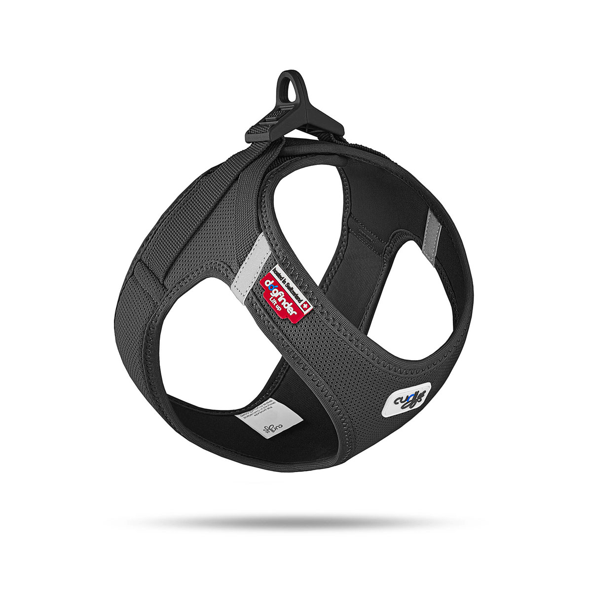 Curli Hondentuig  Clasp Air Mesh Black XXXS