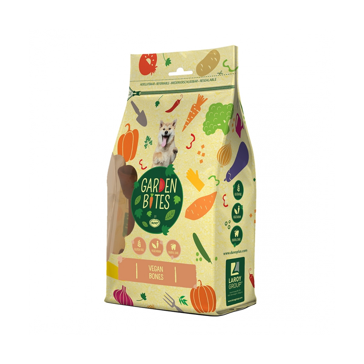 Garden Bites Kauwsnack Vegan Bones Pouch