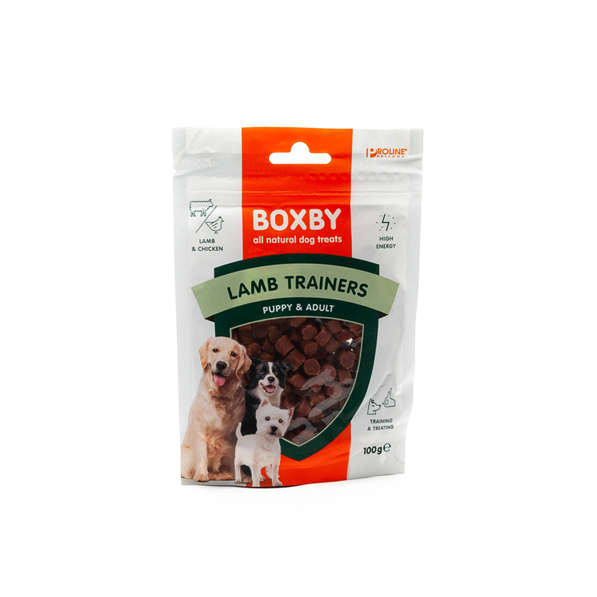 Proline Boxby Hondensnacks Lamb Trainers