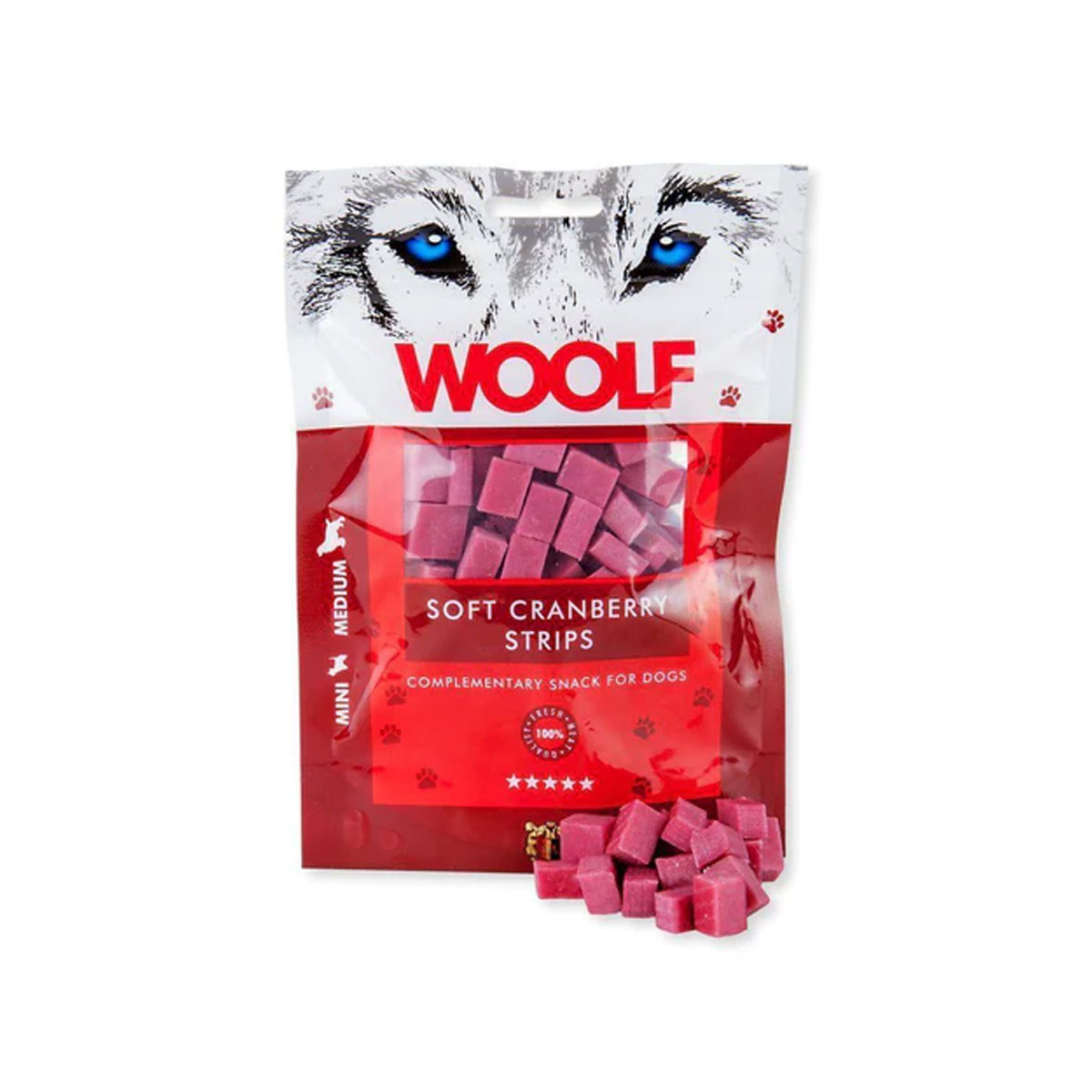 Woolf Hondensnacks Cranberry Strips