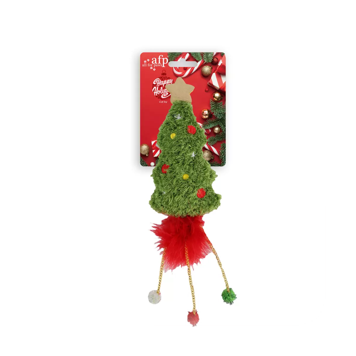 AFP Kattenspeelgoed Christmas Tree