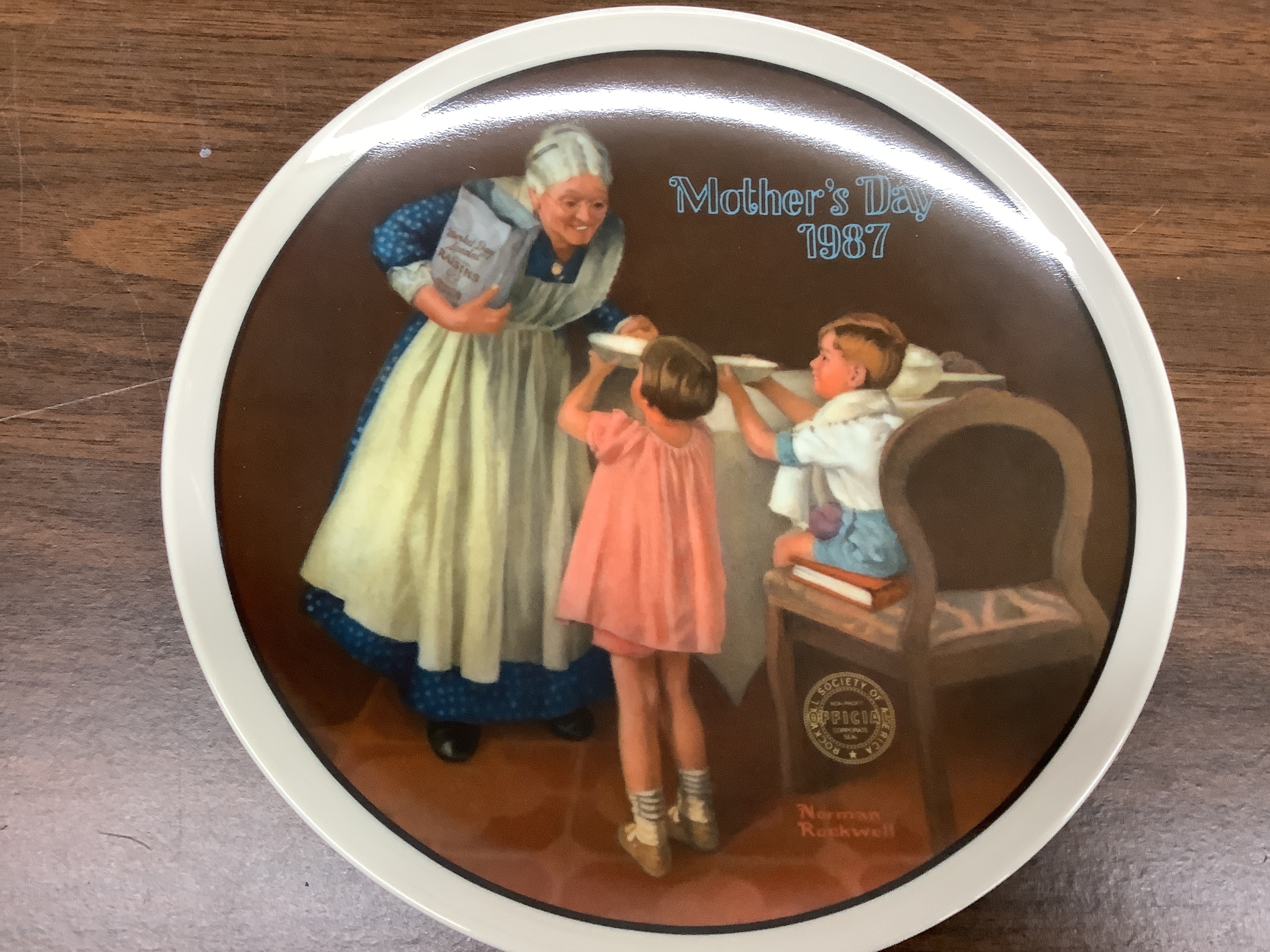 Bradford Exchange Collectors Plate “Grandma's Surprise