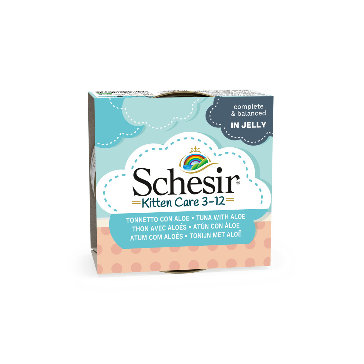 Schesir Blikvoeding Kat Tuna & Aloe Kitten