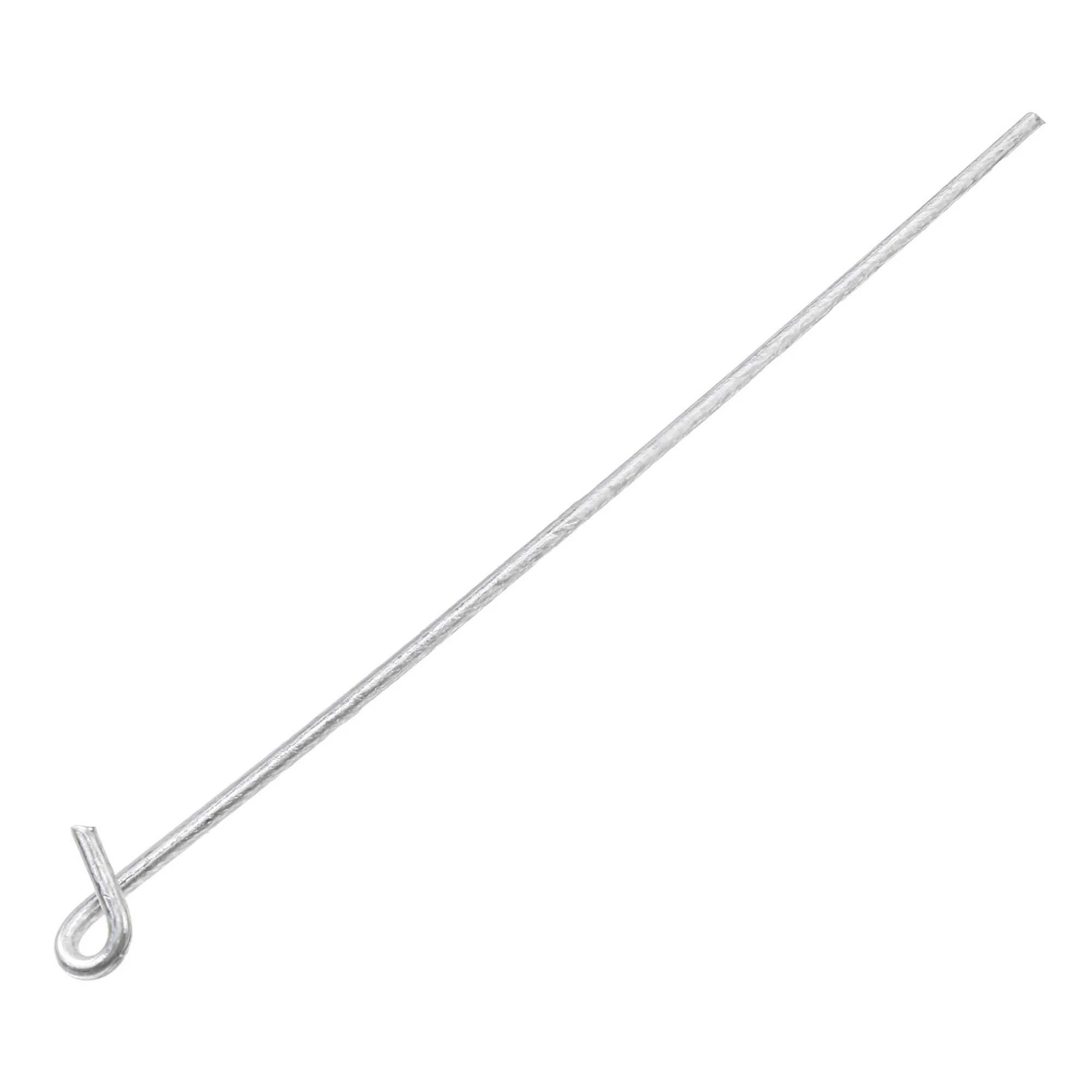 8 1/4" 9ga Alum Pig Tail Tie Galv