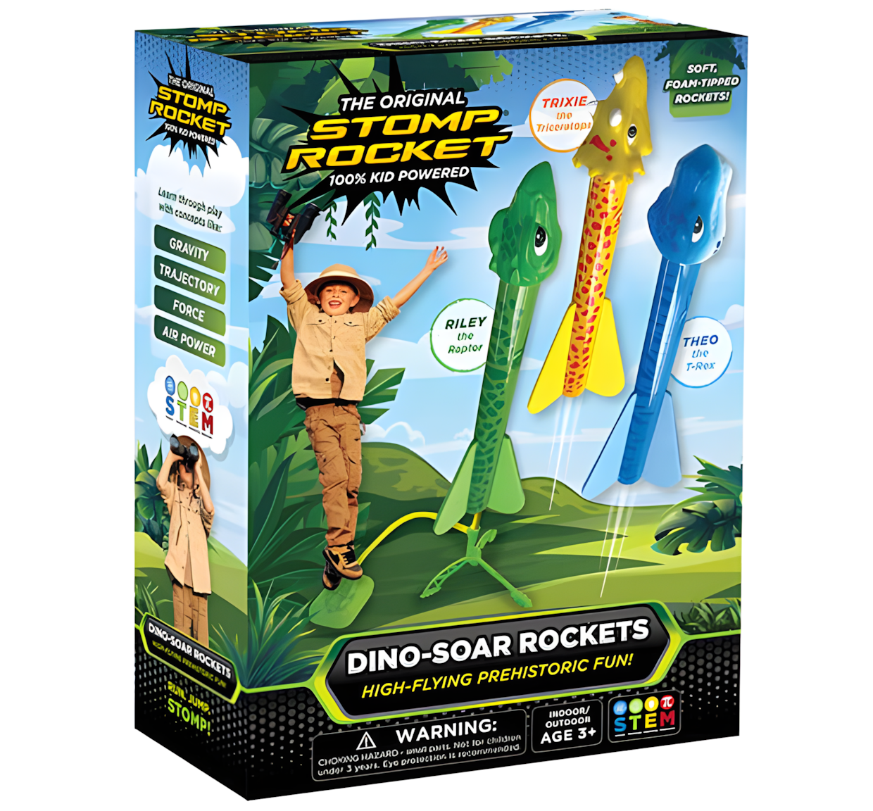Dino-Soar Stomp Rocket Kit