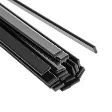 3/16" x 3/4" x 82" Tension Bar Black