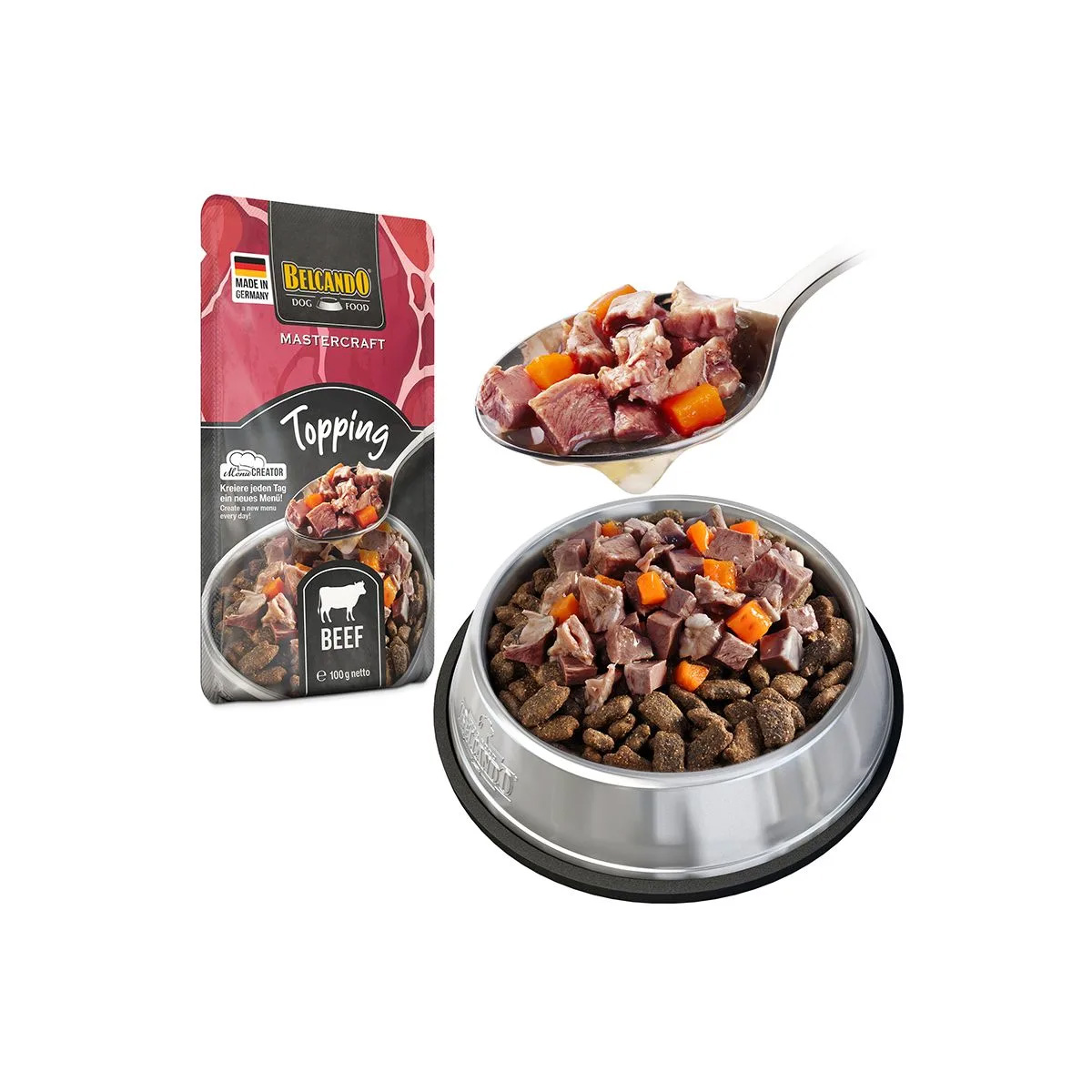 Belcando Mastercraft Topping Hond Beef
