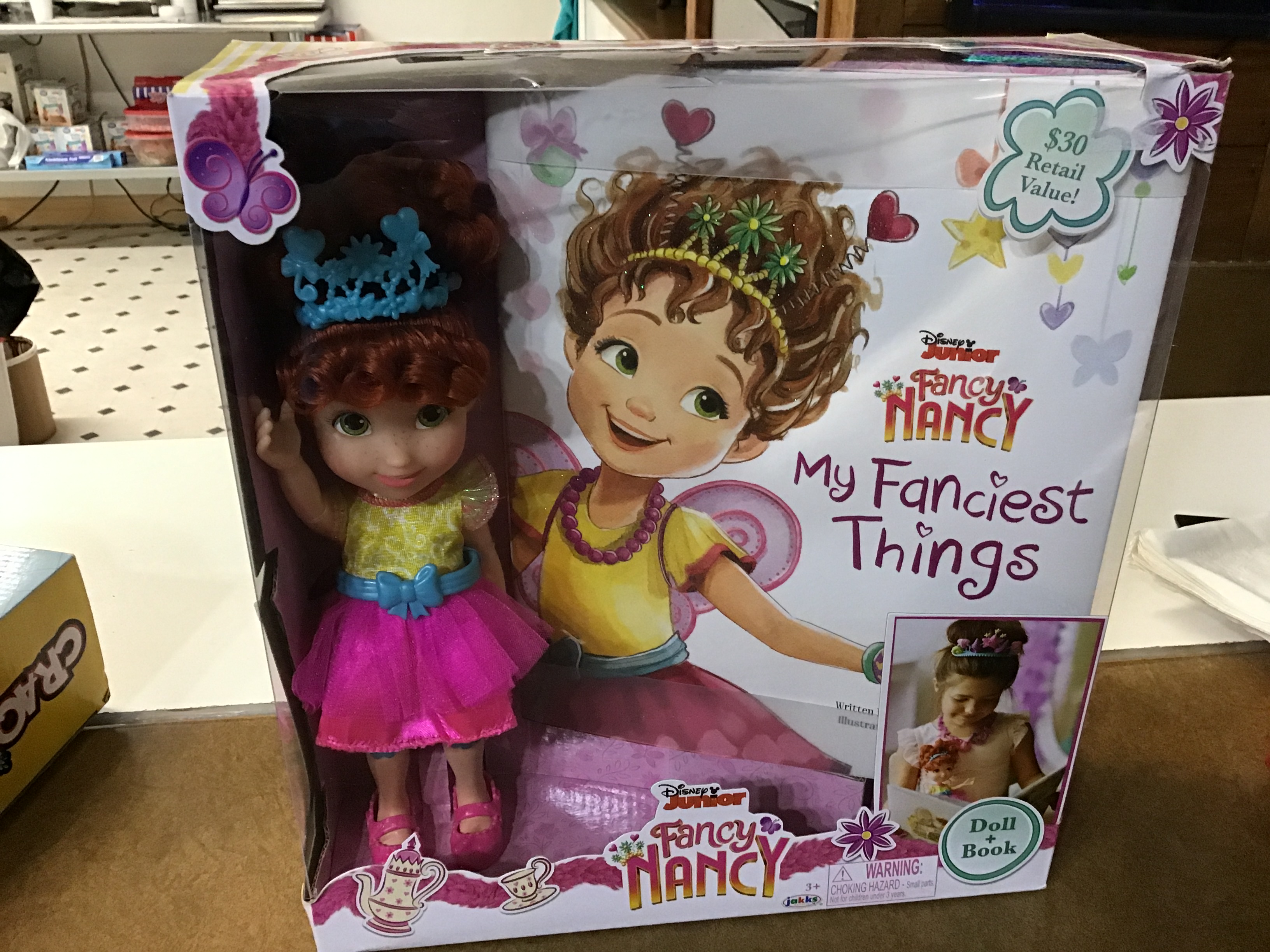fancy nancy doll and book set